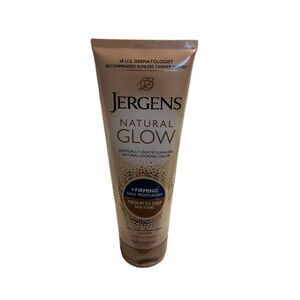 Jergens Natural Glow Firming Daily Moisturizer Medium to Deep Skin Tones 7.5 oz